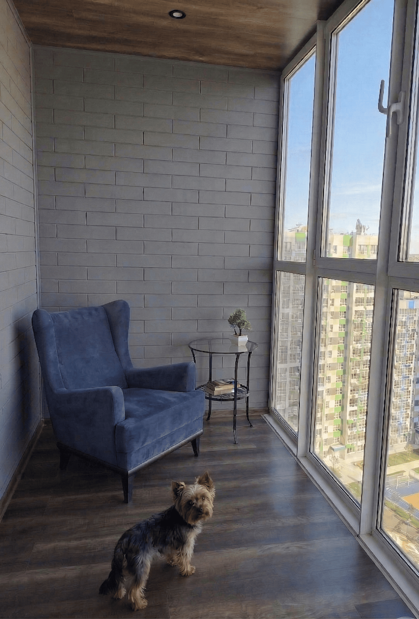 Балкон клиента Алексея